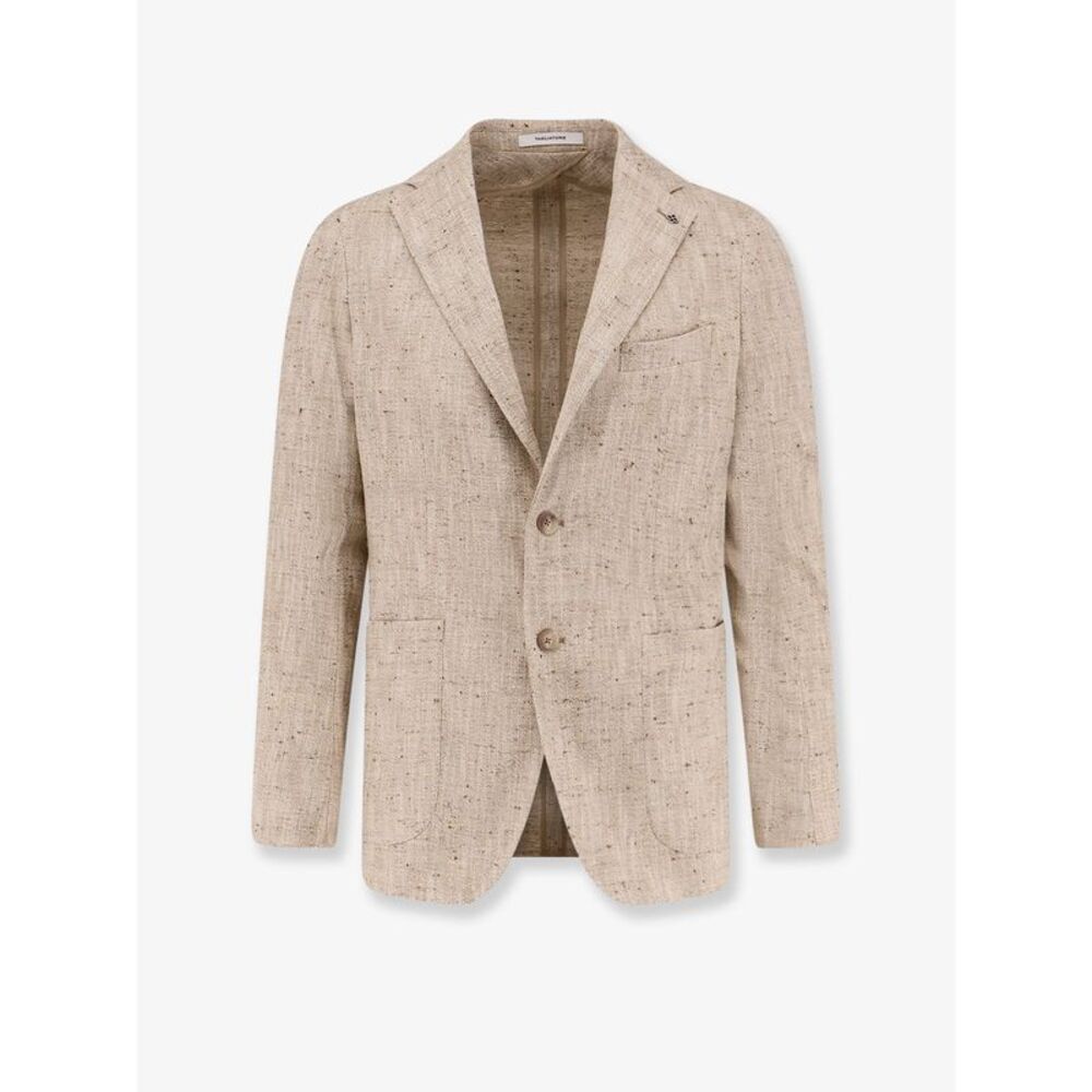 Tagliatore Men Cotton, Silk And Hemp Blazer